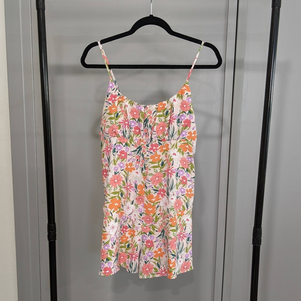 Eden in Love Floral Romper